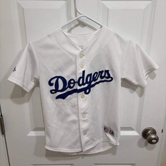 Majestic Other - Boys Majestic MLB Majestic Los Angeles Dodgers Nomar Garciaparra Baseball Jersey